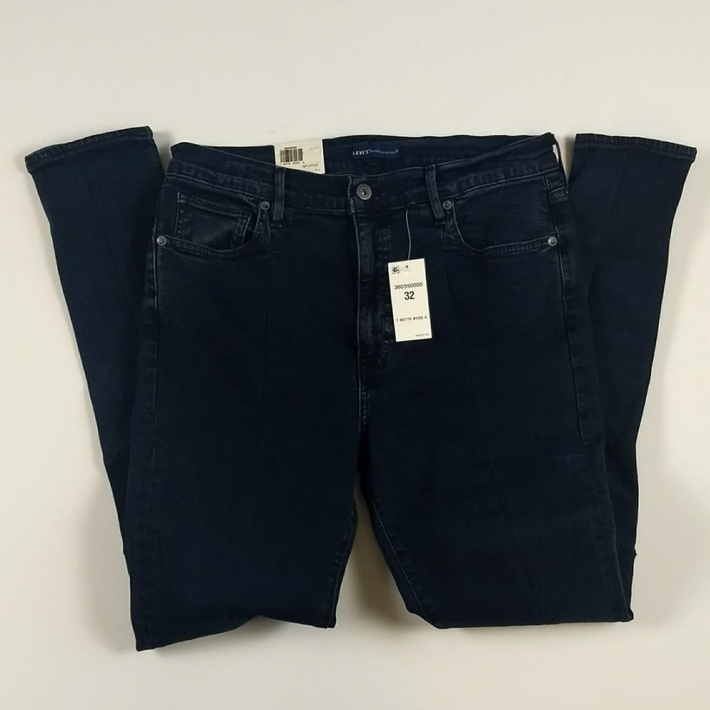 Levi's Sliver High Waist Skinny Jeans W32 32x30 - Picture 2 of 8